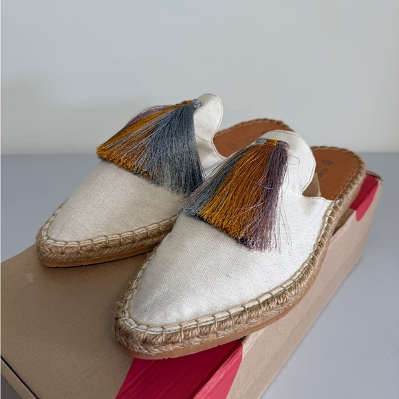 Silvia Cobos Women’s Sunrise Mule Off White Size 11 Slip On - Picture 2 of 8